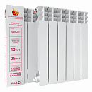 Радиатор алюминиевый НРЗ 500/100 - 6 (Россия) по цене 4740 руб.